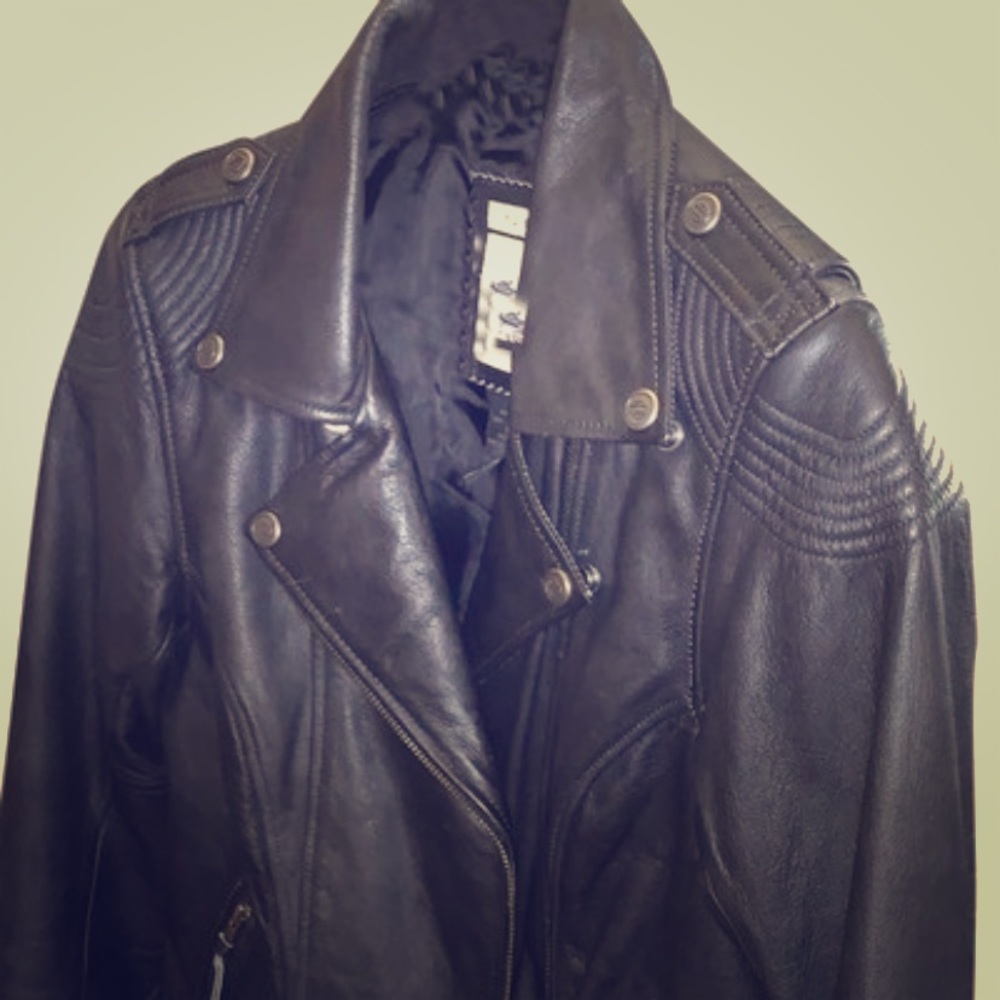 HARLEY DAVIDSON LEATHER MOTORCYCLE JACKET